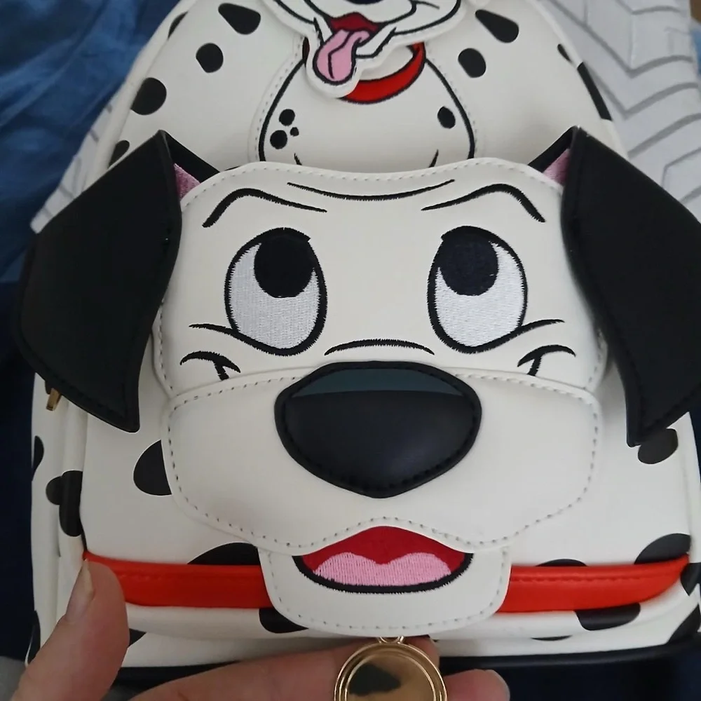 Disney Dalmatian Dog Carrier - Black, White, and Red